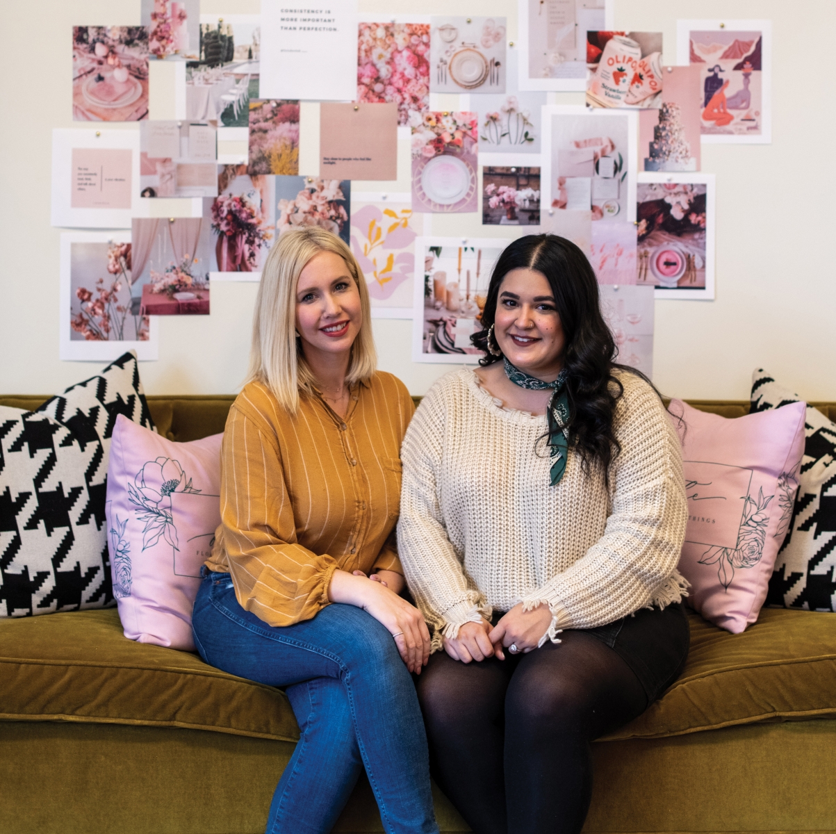 Haleigh Kenney and Tara Towns of Fête