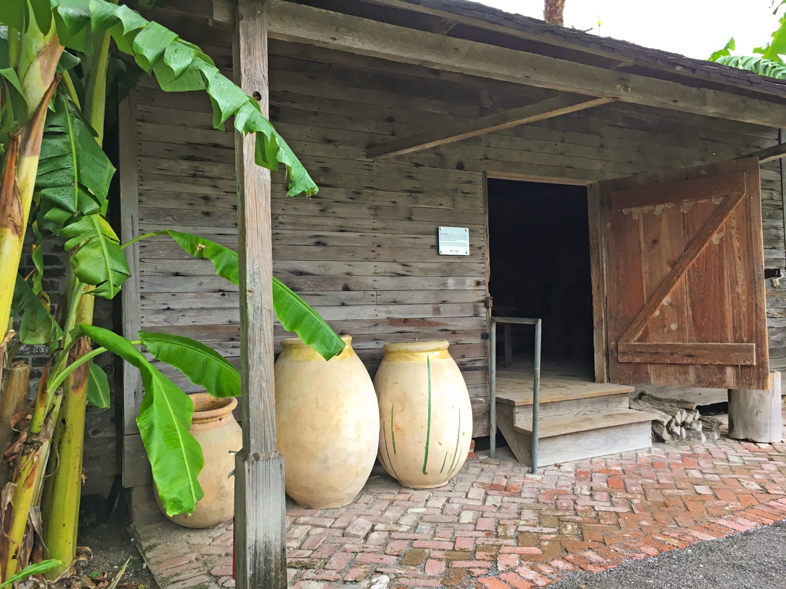 The detached kitchen at Whitney Plantation is the oldest in the South.