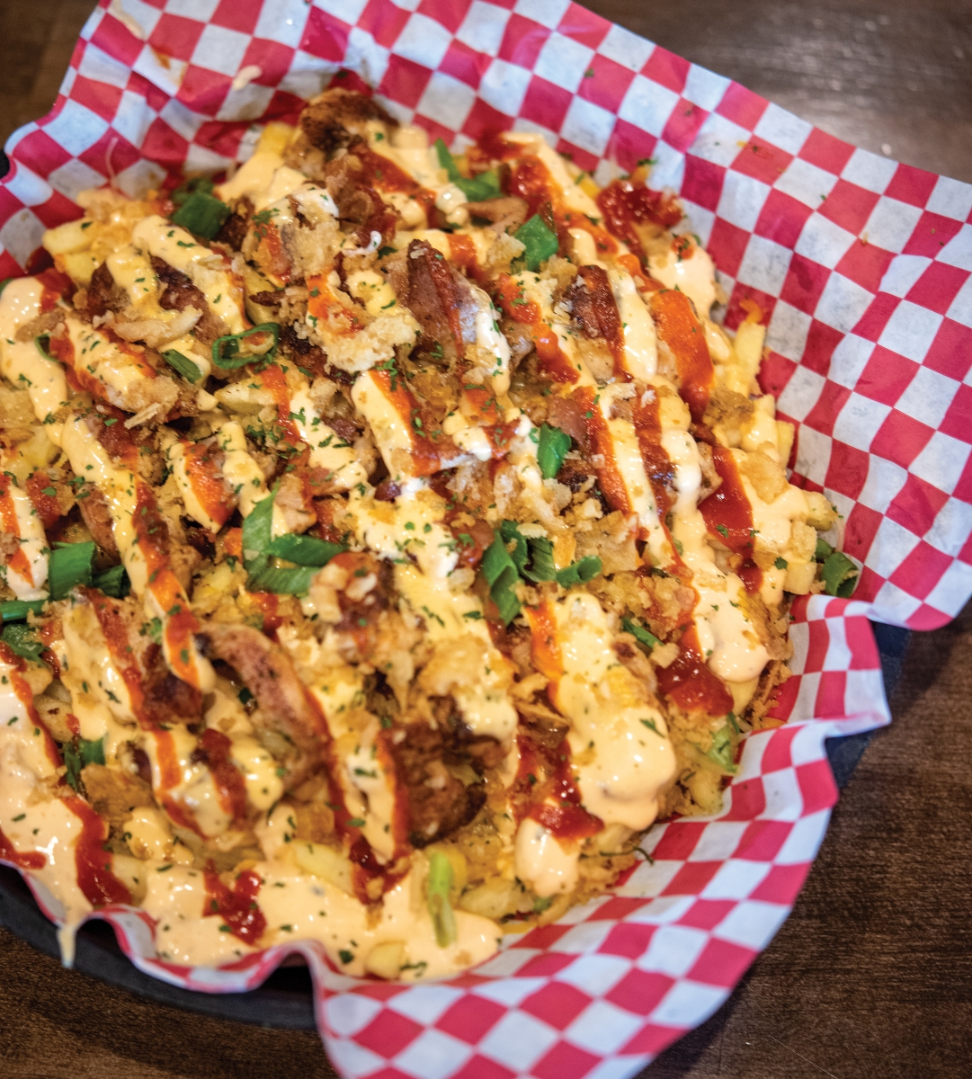 Blackened chicken fries