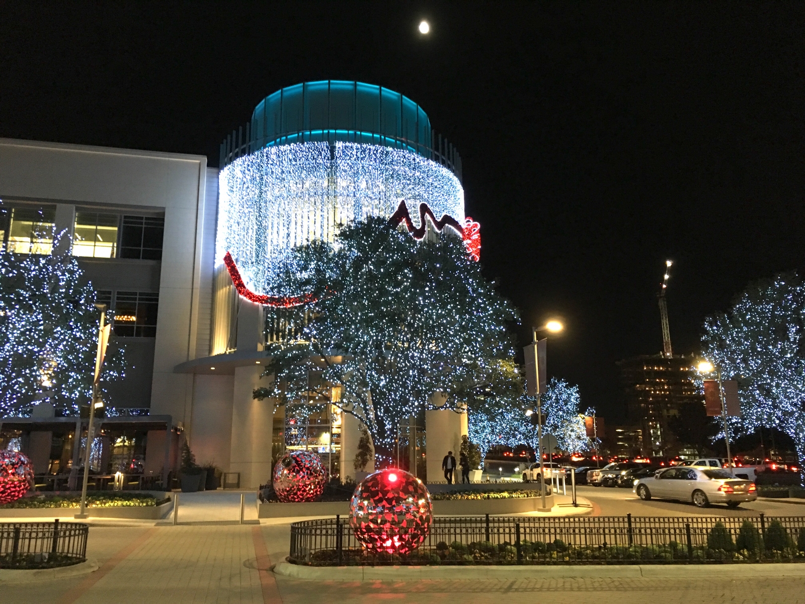 Christmas is a colorful time at Legacy West. Photo by Elaine Warner