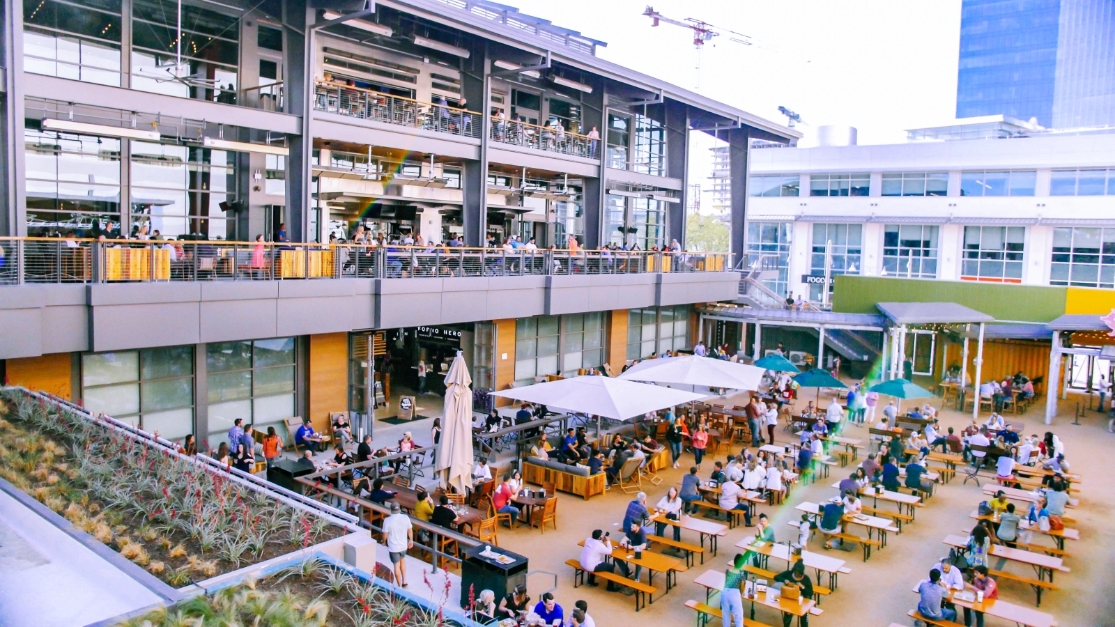 Plano’s Legacy Hall offers food and entertainment with choices for every taste. Photo courtesy Legacy Hall