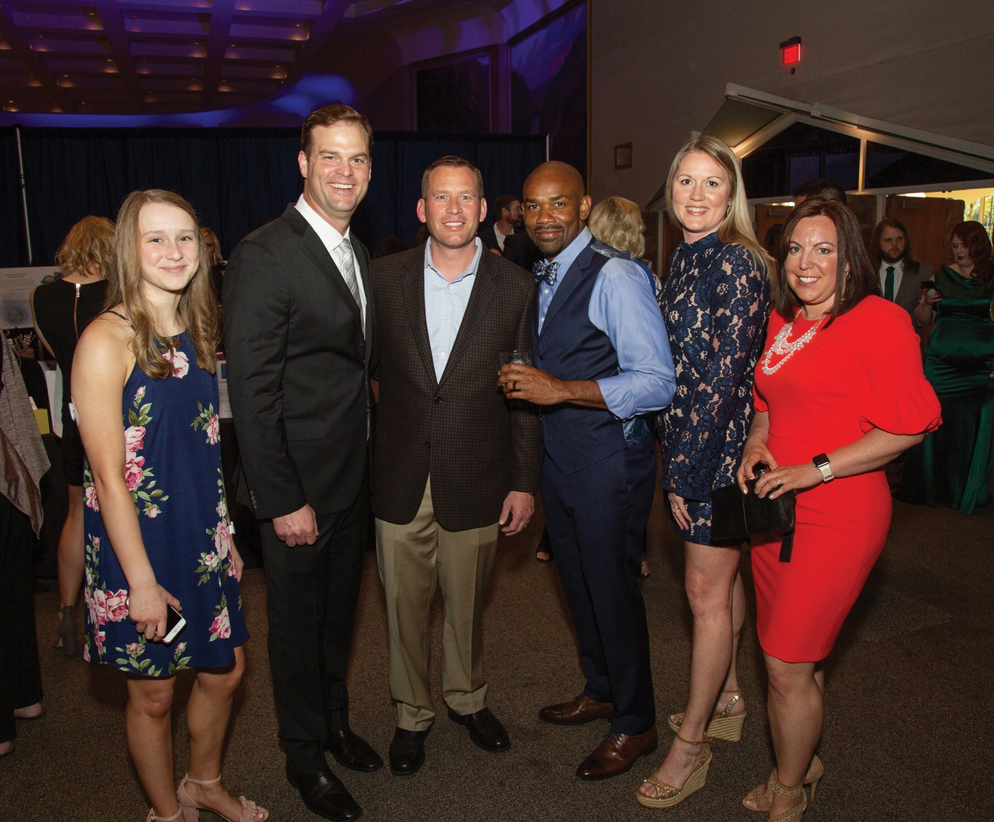 Emma McCarty, Justin McCarty, Ryan Lippoldt, Khari Manuel, Becky Lippoldt, Jennifer Manuel