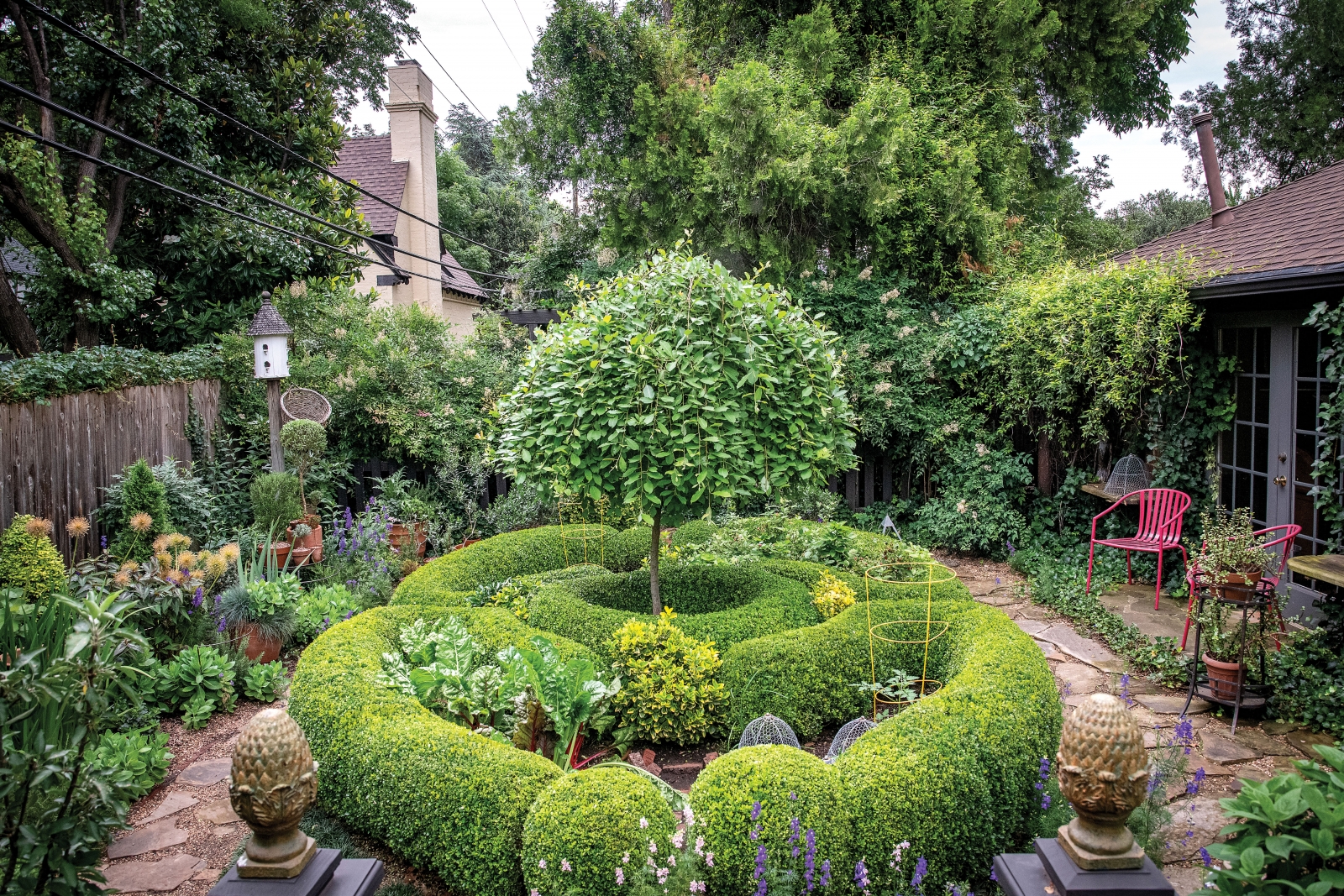 Spending time in a well-tended outdoor space is good for the soul.