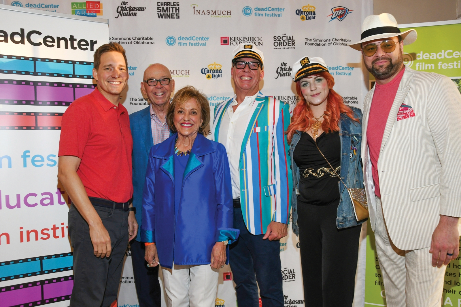 Lt. Gov. Matt Pinnell, Tom and Brenda McDaniel, Lance McDaniel, Kelsey and Stephen Tyler