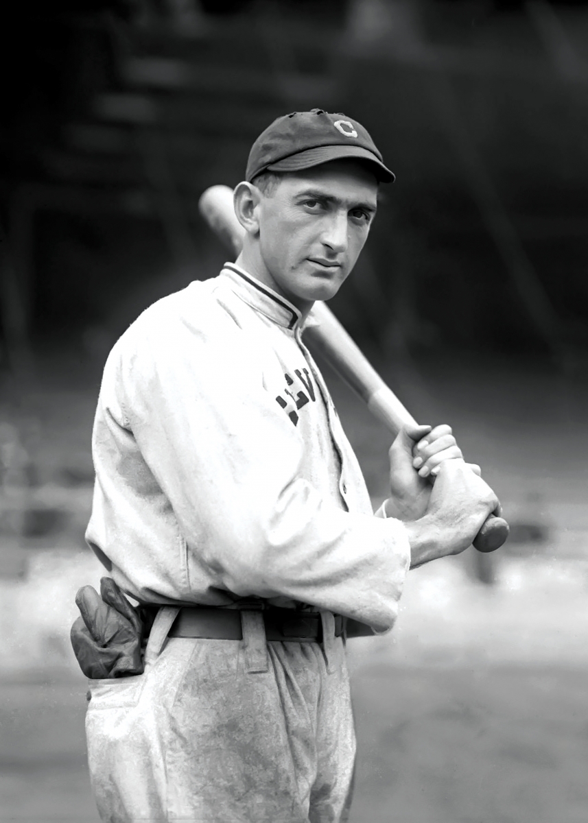 Cleveland Naps star Joe Jackson, 1913