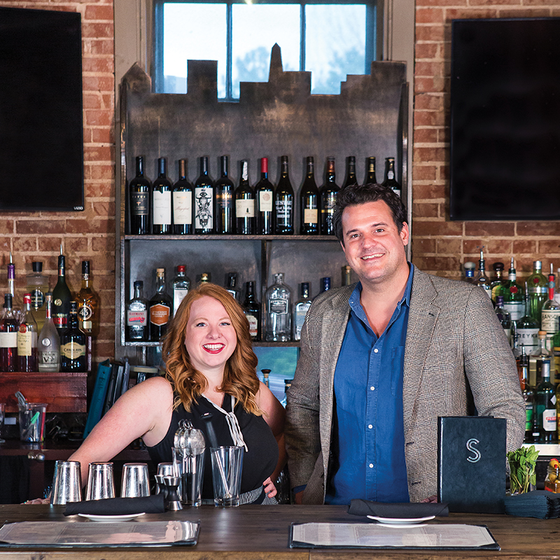 Kristin Weddendorf and Brady Sexton