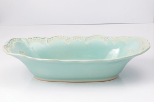 4 Vietri Incanto Stone Lace Au Gratin Serving Piece Tulips, 570 Buchanan, Norman, Tulipshome.com