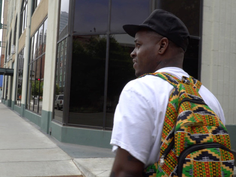 Jabee walked alongside just a few of the thousands of homeless in OKC to highlight their stories