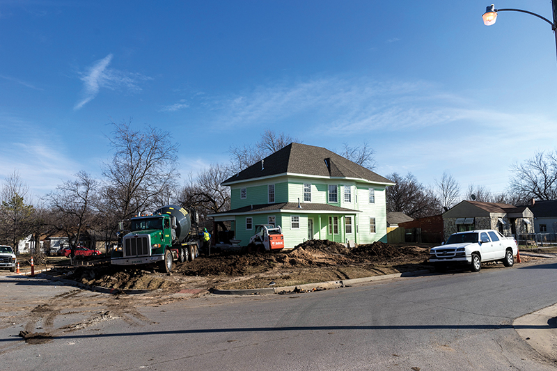 Both homeowners and investors are refurbishing older homes in the Classen Ten Penn neighborhood.