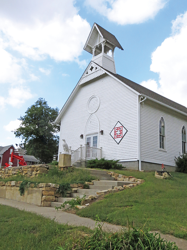 Flatwater Folk Art Museum, scheduled to open in the fall, is housed in an 1884 church.