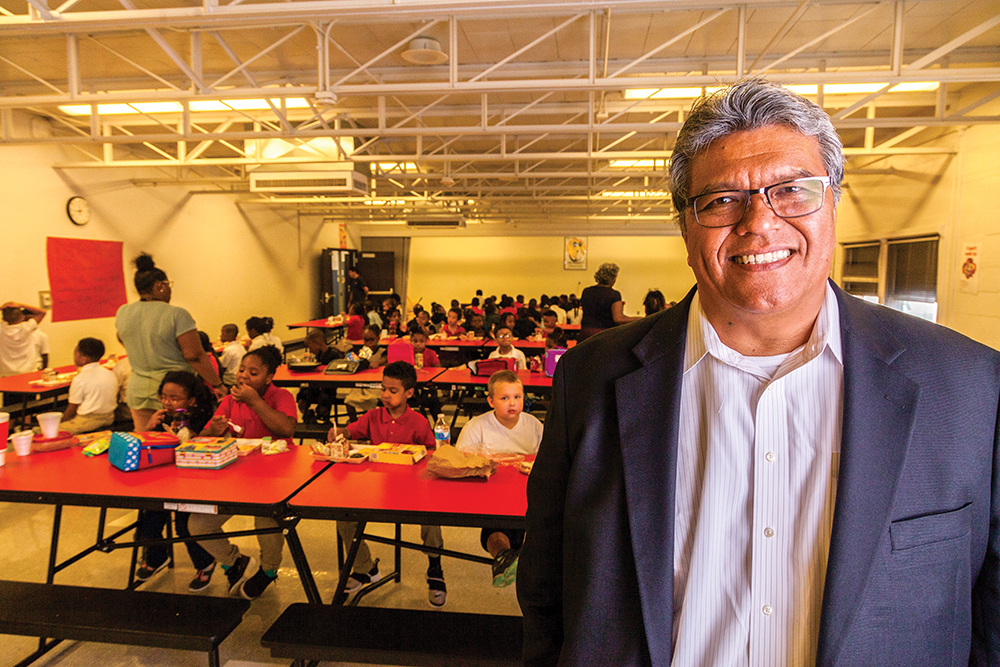 Oklahoma City Public Schools School Nutrition Services Director Kevin Poncé