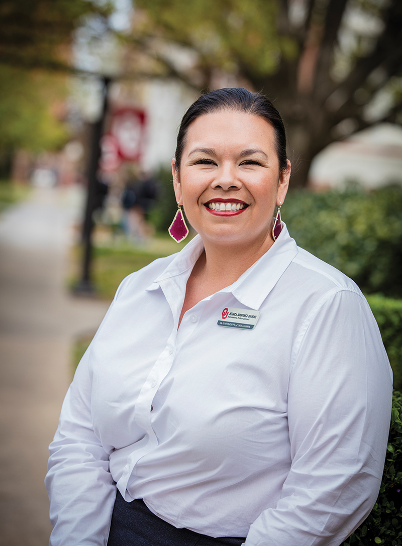 University of Oklahoma’s Jessica Martinez-Brooks