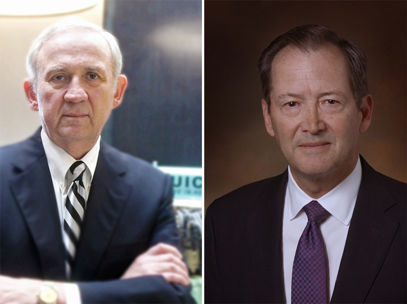 (left) Mickey Clagg (right) Klaholt Kimker