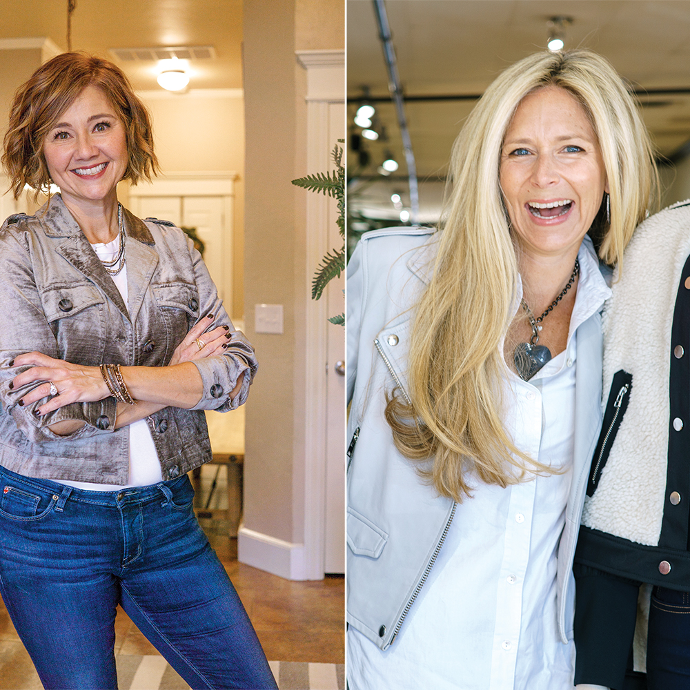 (left) Laura Nance (right) Katherine Walker Buxton