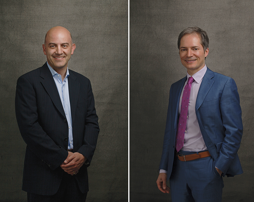 (left) Dr. Rouzbeh K. Kordestani (right) Dr. Ivan Wayne