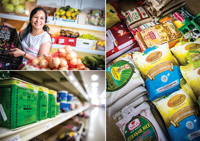 (top left) Owner Nita Patel