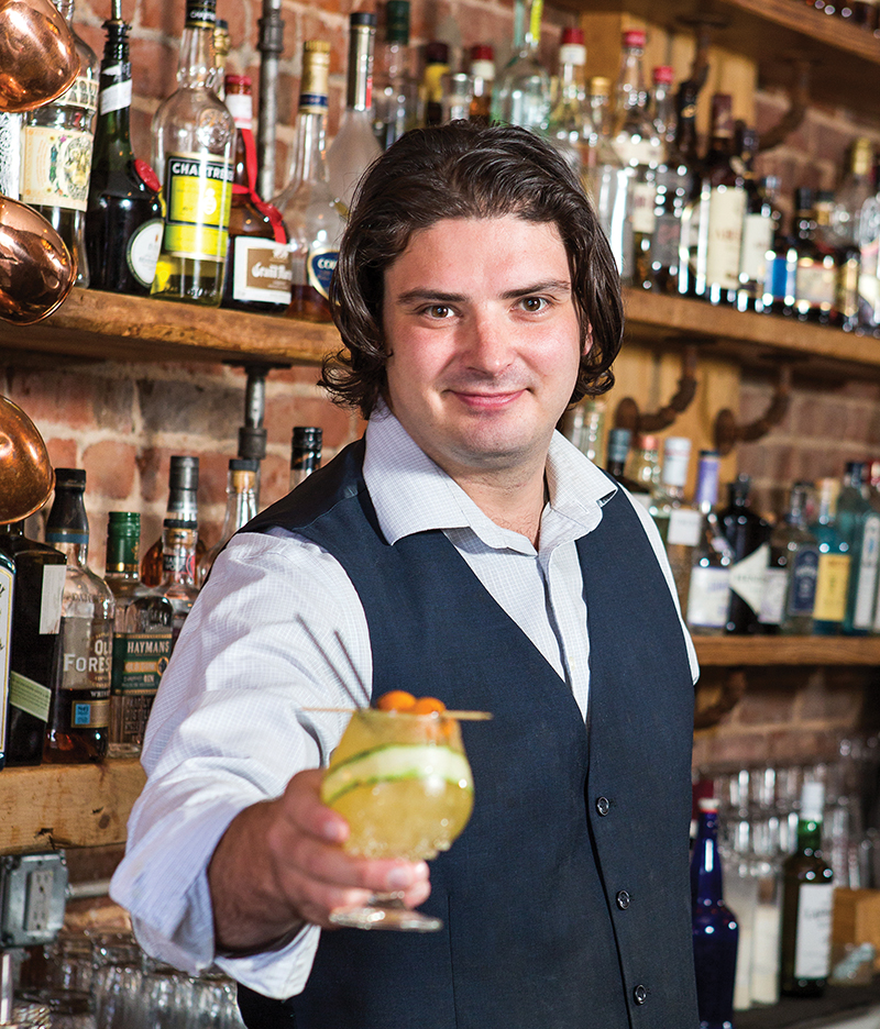 Colby Poulin serves up a Rio Bravo