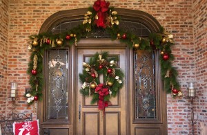 Front Door Wreath And Swags J. Mark Taylor, Rid