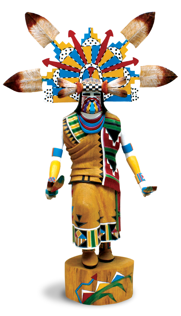 Kachina courtesy Red Earth Museum