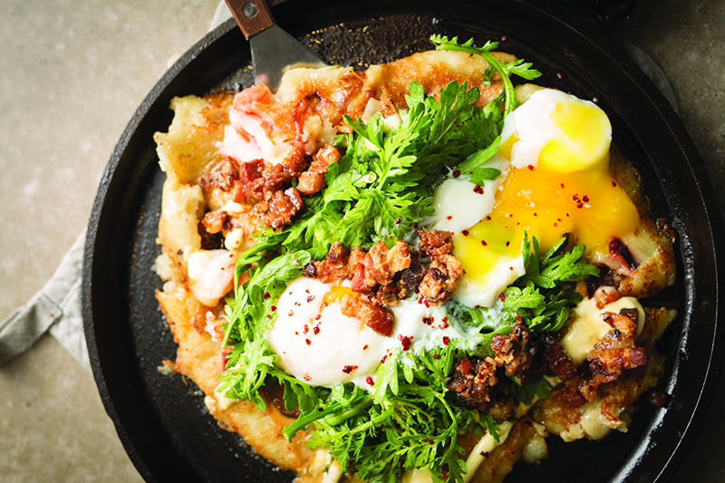 the Pajeon’s seafood feast