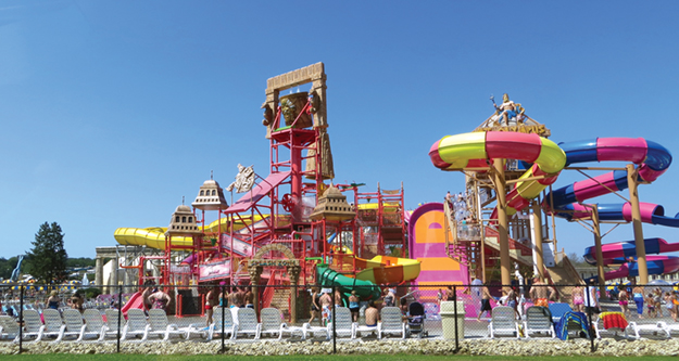 Mount Olympus, one of Wisconsin Dells’ many watery attractions. Photo by Elaine Warner