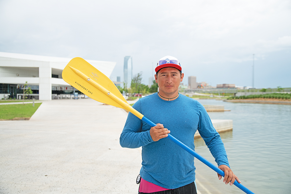 Andre Reyes, Riversport OKC rafting manager