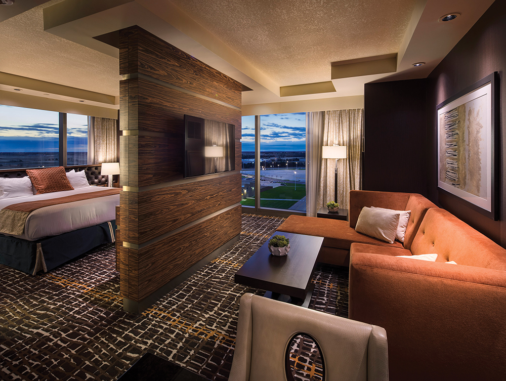 The hotel at the Choctaw Casino Resort is one of only eight AAA Four Diamond properties in Oklahoma.