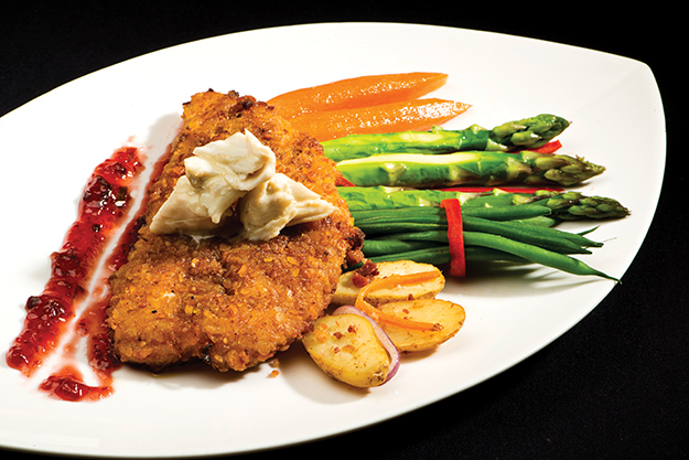 Rudy and Paco’s pecan-crusted snapper