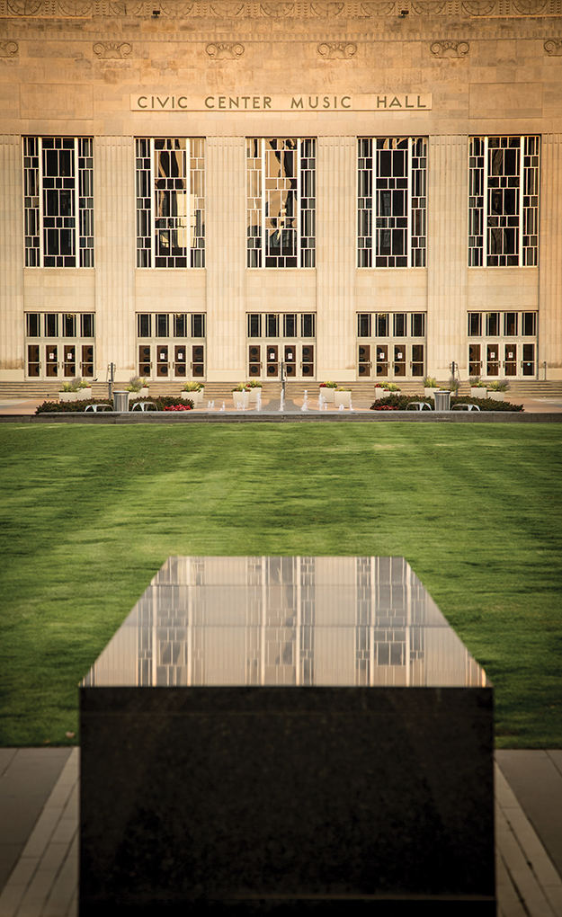 Still a classic: the WPA-era Civic Center Music Hall continues to bring culture - and audiences - into the heart of the city.