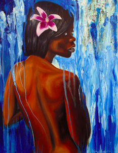 Blue Fish By Angel Jaramillo