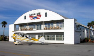 Hangar Hotel Exterior Stearman Russ Credit Hangar Hotel