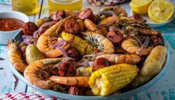 Traditional,southern,u.s.,low,country,boil.,a,summertime,feast.