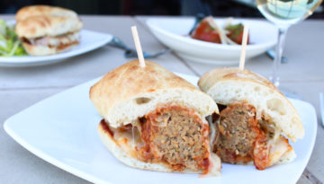 Upper Crust Meatball Sub