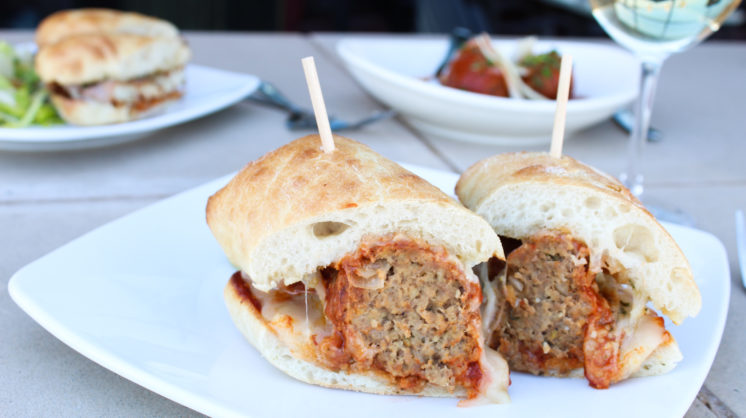 Upper Crust Meatball Sub