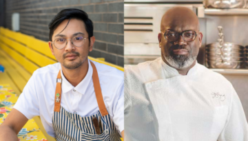 Chefs Jeff Chanchaleune and Andrew Black from Oklahoma City.