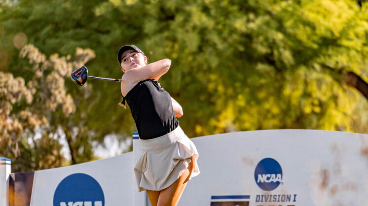 Clemence Martin is now top five in career scoring average in OSU women's golf history.