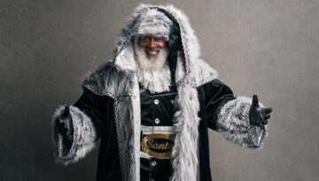 Kenny "Santa" Blair for 405 Magazine December 2023 issue.