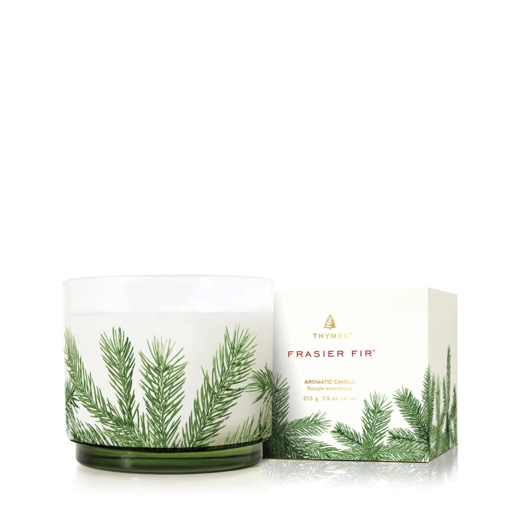 Fir pine needle candle