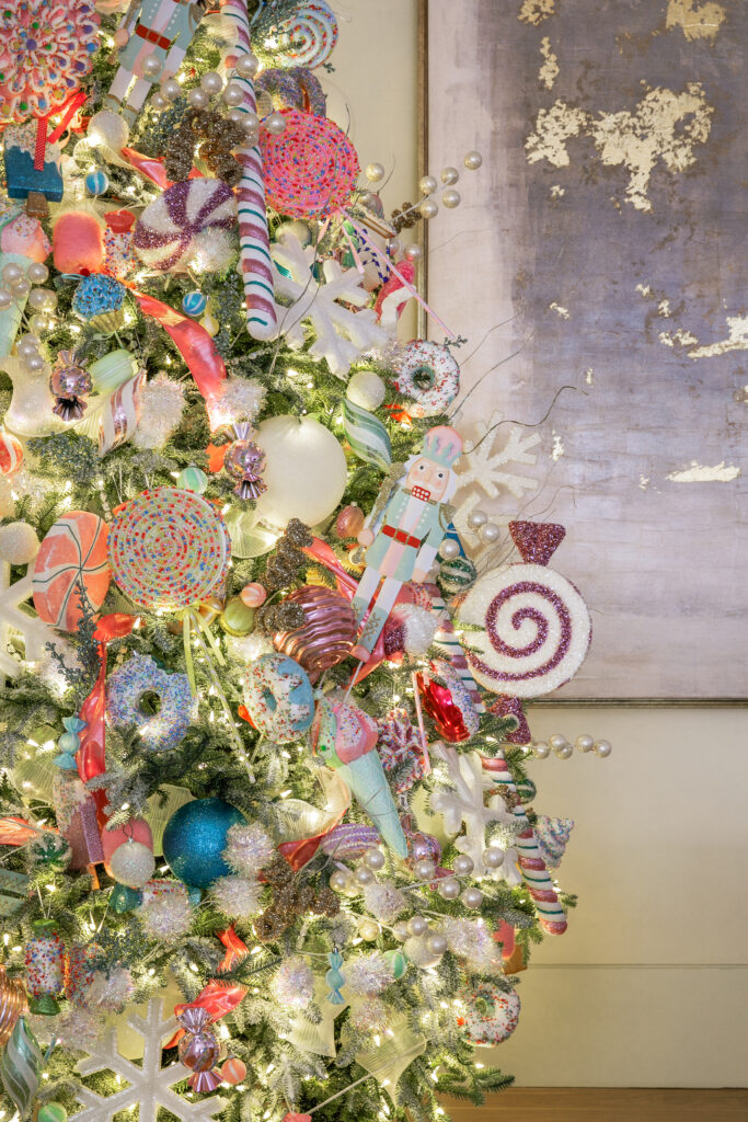 Nichols Hills home decorated for Christmas.