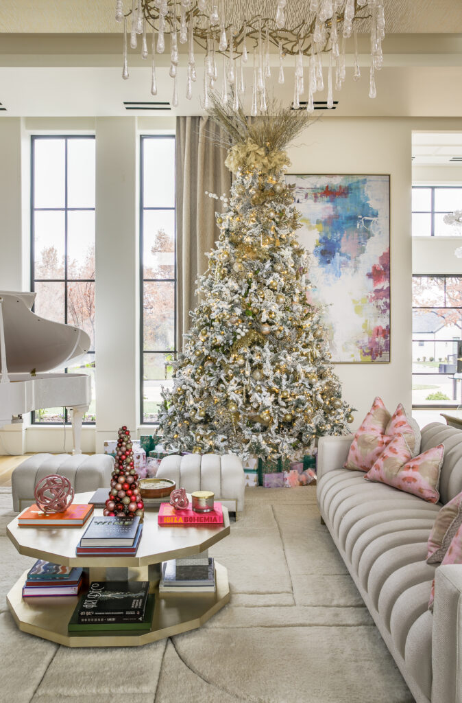 Nichols Hills home decorated for Christmas.
