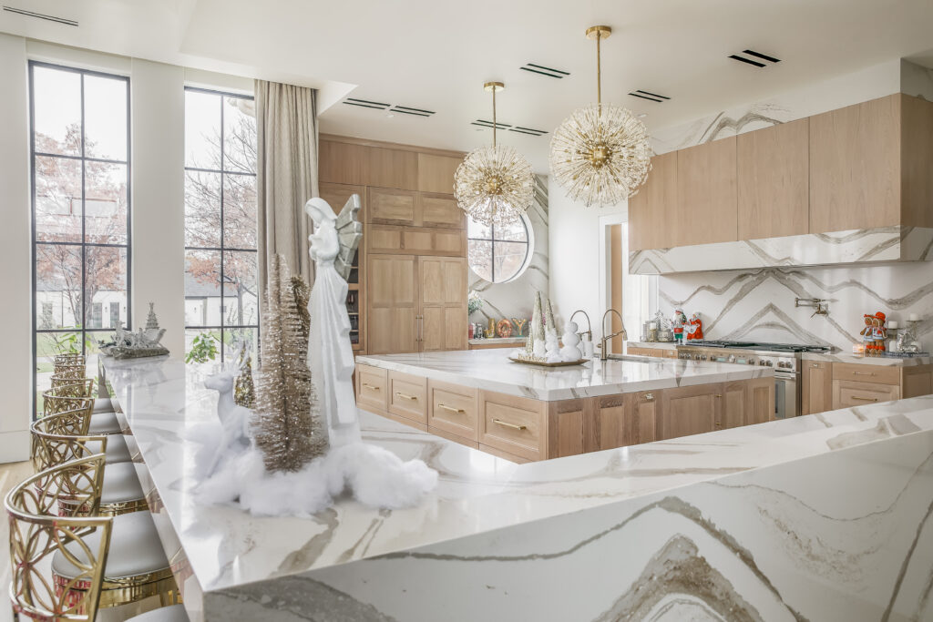 Nichols Hills home decorated for Christmas.