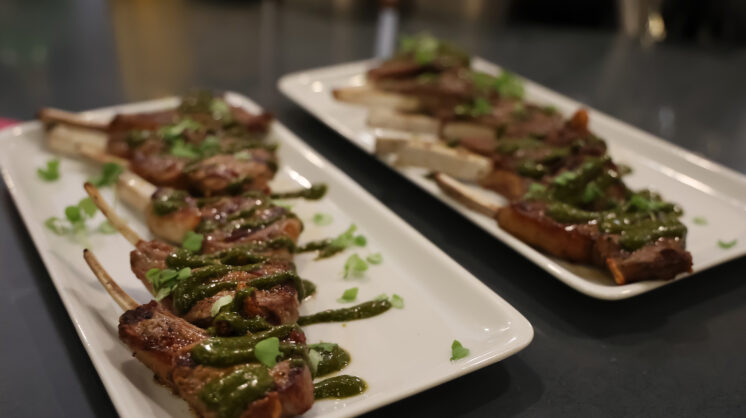 Filet Mignon Crostini from Symmetry in OKC.