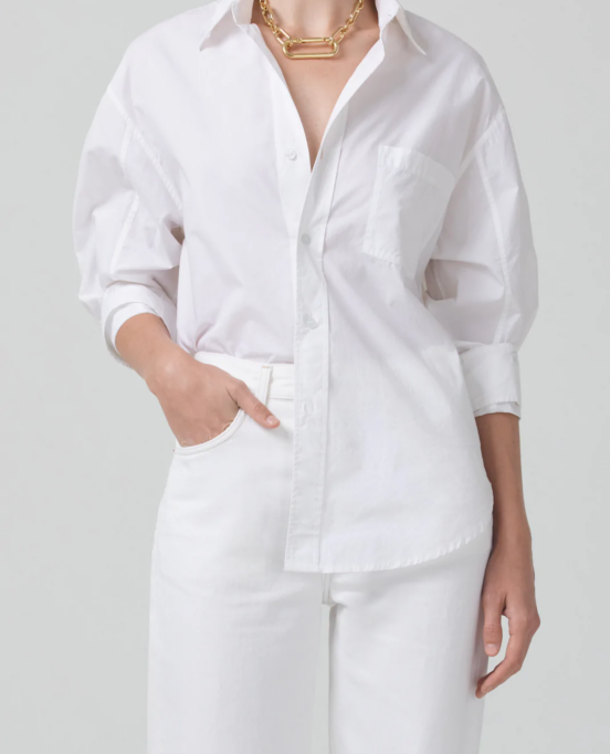 White button up shirt from Edit and Co.