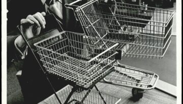 Sylvan Goldman, inventor of the shopping cart.