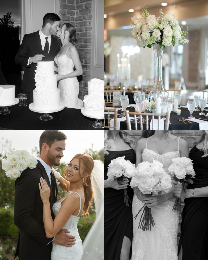 The wedding of Reagan Roberts and Julian Synar included wedding vendors in Oklahoma City.