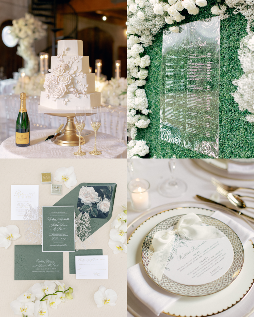 The wedding of Lindsey Gregory and Justin McPhail in Oklahoma City.