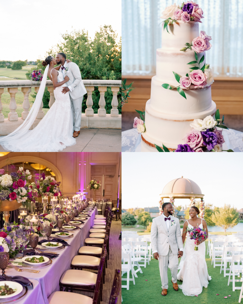 The wedding of Jasmine Hinton and Shaka Thomas-Adams in Oklahoma City.