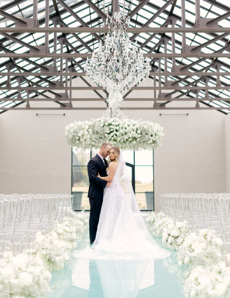 The wedding of Lindsey Gregory and Justin McPhail in Oklahoma City.