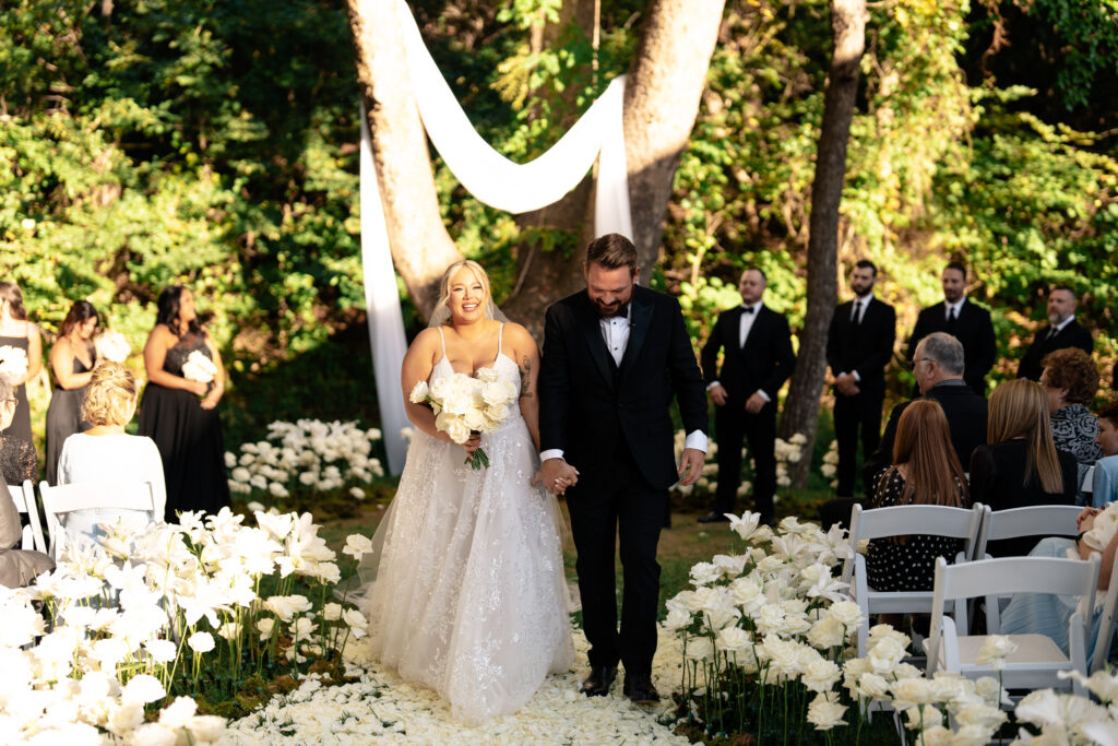 The wedding of Madison Roberts and Jared Florence featured wedding vendors in Oklahoma City.