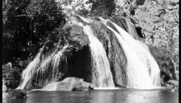 Turner Falls, photographed in 1941.